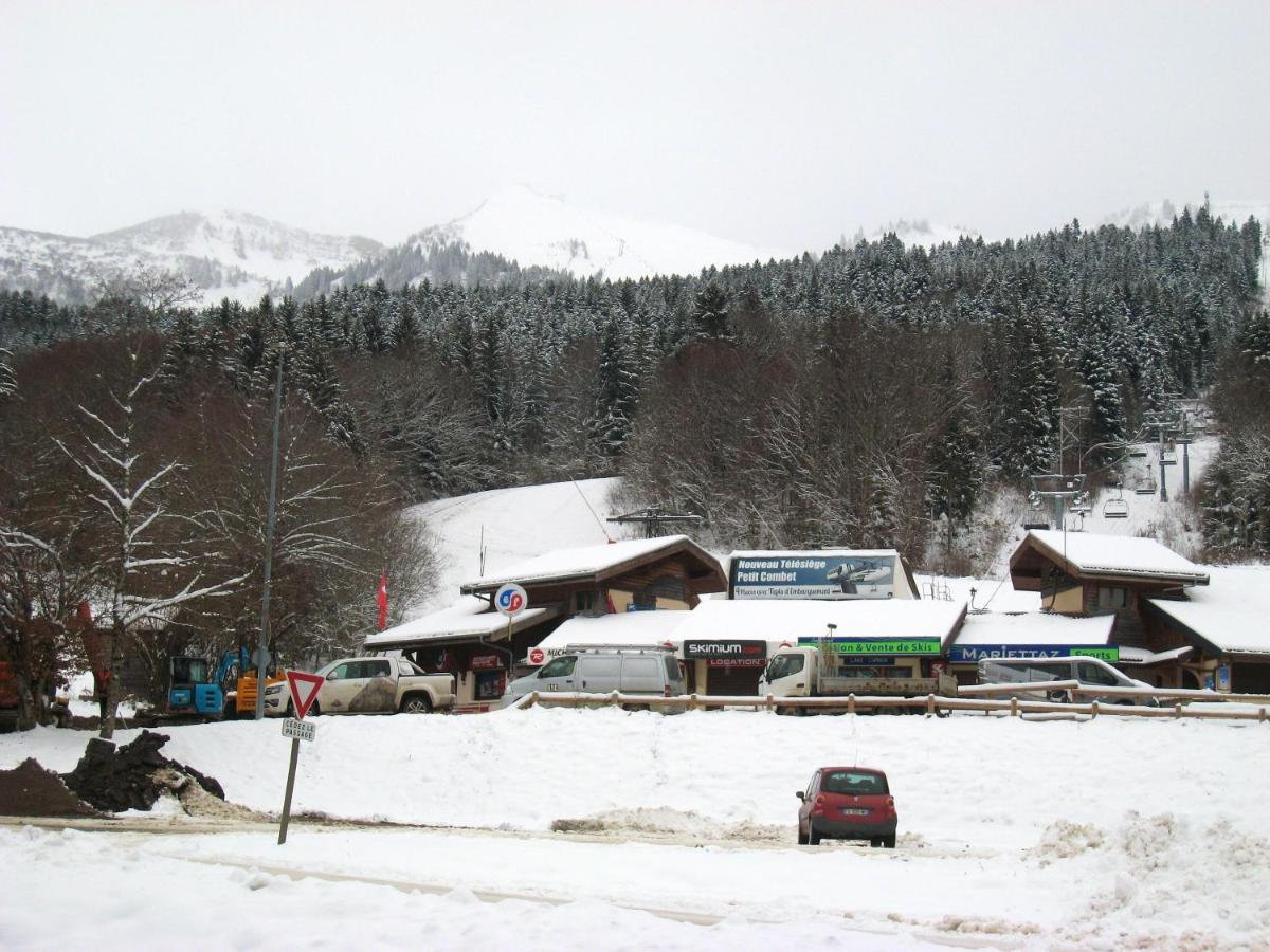 Appartement Au Pied Des Pistes, Avec Vue Sur La Montagne 贝尔内 外观 照片